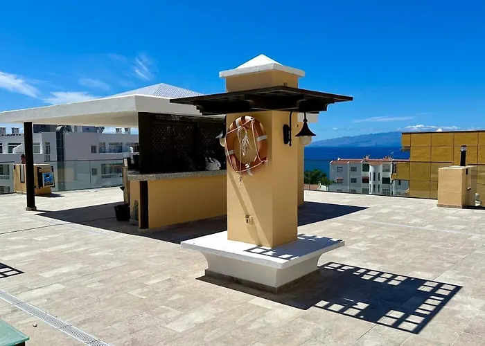 Sunset Apart, Large Terrace, Pool, Location! プエルト・デ・サンティアゴ